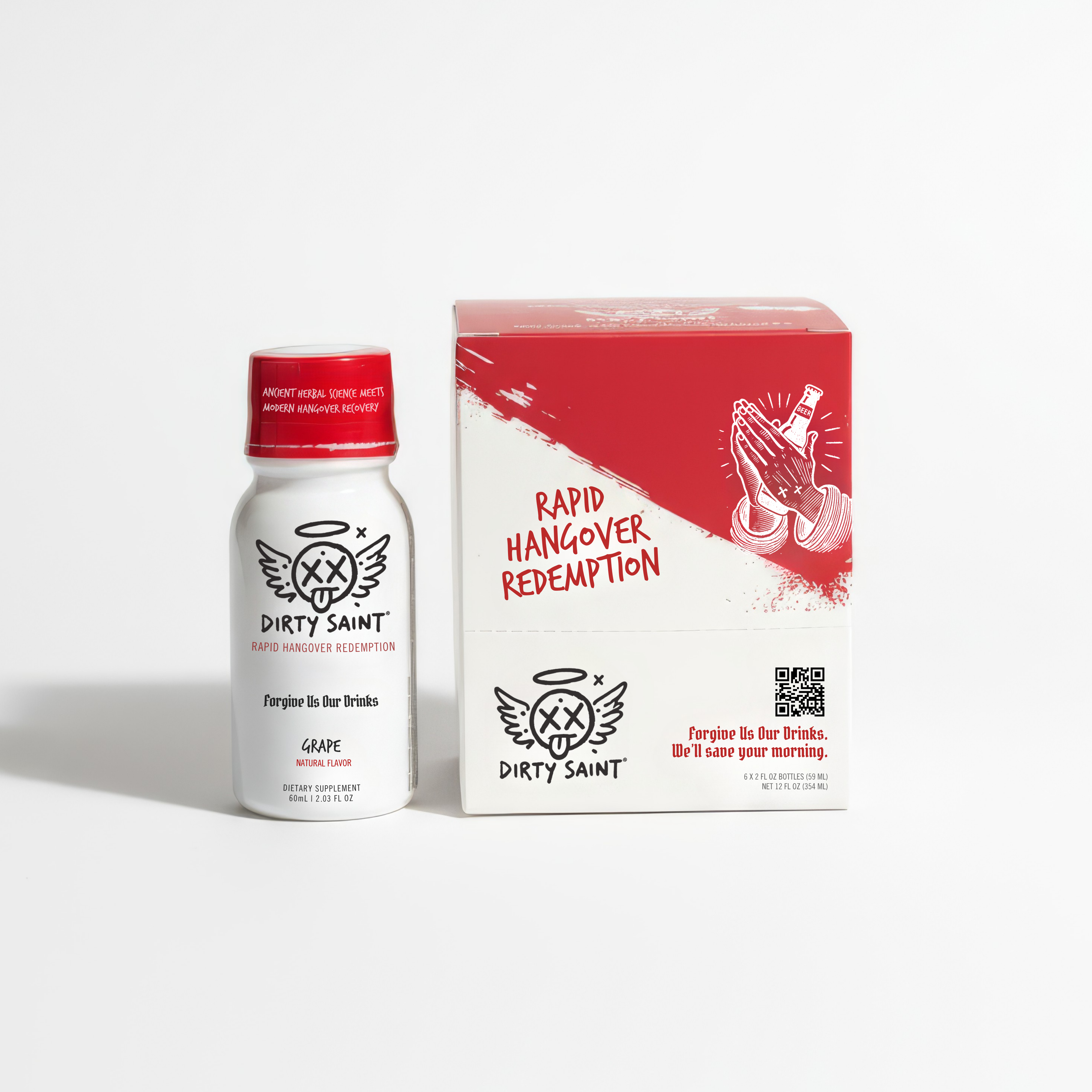 Rapid Hangover Recovery Shot in Natural Grape Flavor